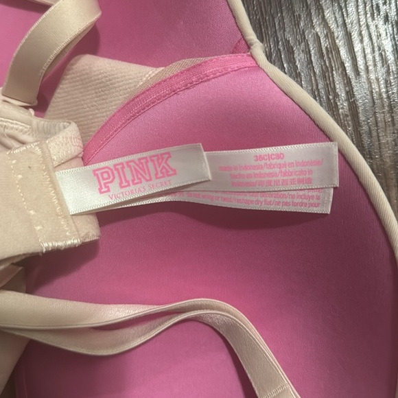 Victoria’s Secret PINK Cream Wireless Bra - 36C - Picture 4 of 4